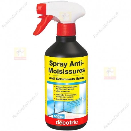 Spray Anti-Moisissures DECOTRIC élimine algues et bactéries tous