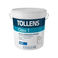 Peinture intérieur TOLLENS professionnelle Class 1, teintable, Lessivable & Retouchable MAT