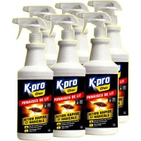 Aérosol anti acariens KPRO éradique larves & œufs en diffusion automatique  200 ml 