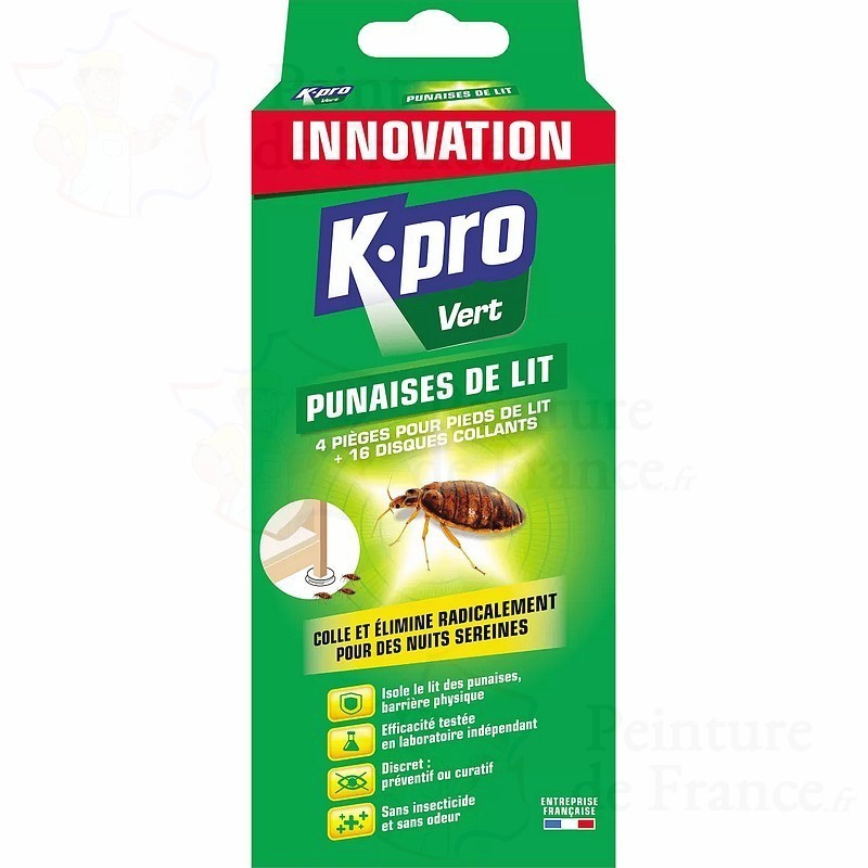 Solution sans insecticide contre punaises de lit et autres insectes Capsinov