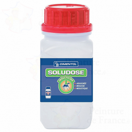 Additif insecticide concentré SOLUDOSE végétal tous types de peintures 250 ml