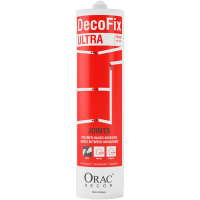 DecoFix EXTRA ORAC Colle blanche à base de polymère pour les joints entre moulures 270 ml