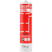 DecoFix ULTRA ORAC Colle blanche à base de polymère pour les joints entre moulures 270 ml