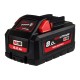 Pack HNRG M18 : BATTERIE MILWAUKEE M18 HB8 HIGH OUTPUT 8AH