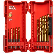 FORETS RED HEX SHOCKWAVE IMPACT DUTY - Pack 10 forets - Milwaukee