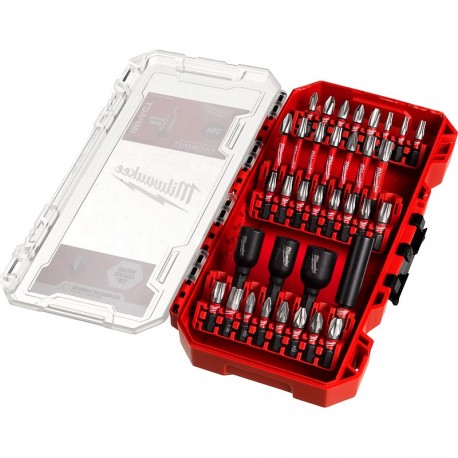 Kit d'embouts de vissage durables SHOCKWAVE - 35 pièces - MILWAUKEE