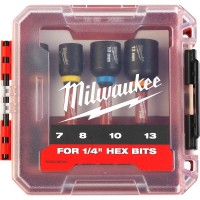 Kit de Douilles Magnétiques SHOCKWAVE™ Gen II impact duty durable - 4 pièces - MILWAUKEE