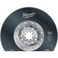 Lames multi-tool circulaire segmentée pour coupe à ras bois et métal Diam. 85 mm - MILWAUKEE