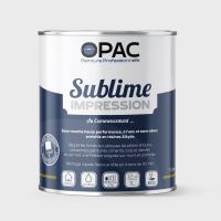 Peinture OPAC SUBLIME Impression - sous-couche enrichie en résines Alkyde 1L FACE